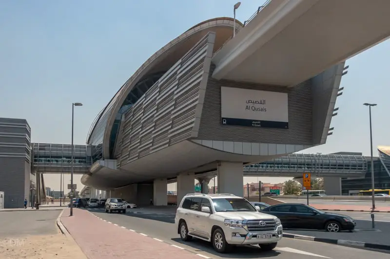 Al Qusais Metro Station