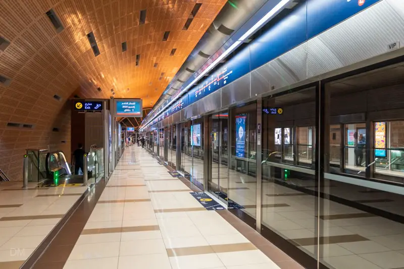 Burj Khalifa Dubai Mall Metro Station