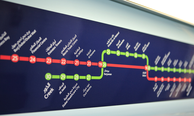 GGICO Metro Station Map