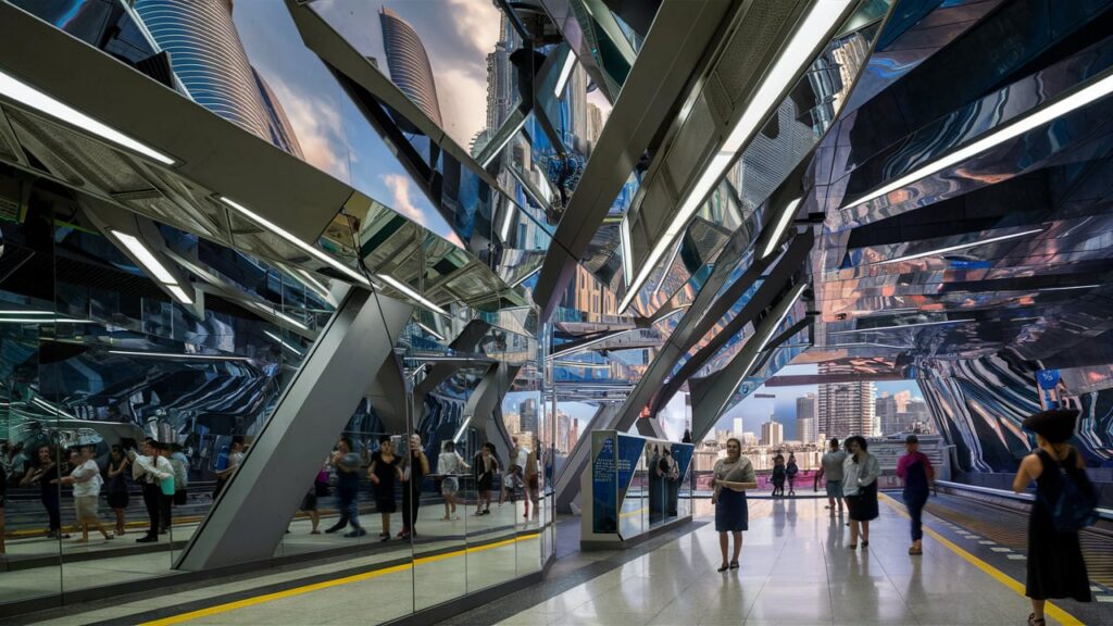 Dubai Healthcare City Metro Station